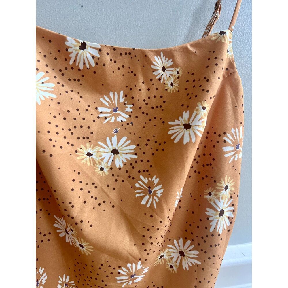 Princess Polly Celia Floral Dot Print Mini Slip Dress Size 4 - Picture 6 of 7